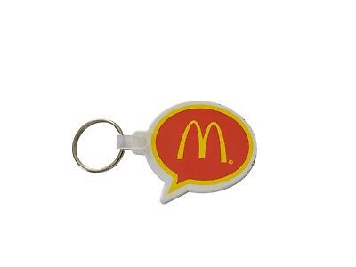 Vintage McDonalds złote łuki gumowy brelok z gumy silikonowej brelok