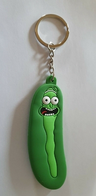 Rick and Morty Brelok Gumowy uchwyt na breloczek z kreskówki PVC