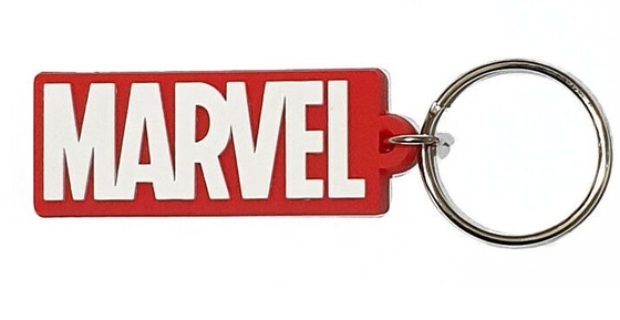 Marvel Logo Brelok Avengers Gumowy brelok z PVC