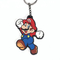 Trwały breloczek Super Mario PVC brelok do kluczy z kreskówek PMS kolorowe niestandardowe logo