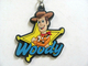 Toy Story Woody Brelok Zip puller miękki pcv niestandardowy gumowy brelok