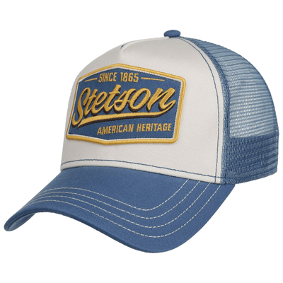 Czapka Stetson Trucker ze spranej bawełny Parki rozrywki Czapki projektantów American Heritage
