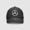 Czarne haftowane czapki logo - kapelusz wysokiej jakości do promocji produktu