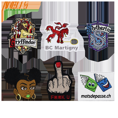 Szycie Custom Cartoon Custom Logo Embroidery Patches dla dzieci Ubrania i kapelusze