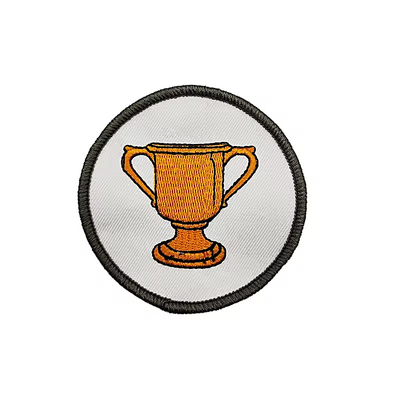 Niestandardowe wyświetlenie prasy cieplnej Cute Small Patch Iron On Hat Patches For Trucker Hat