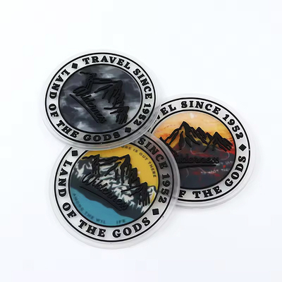 Niestandardowe logo 3D PVC Patches Odzież Odzież Embossed stworzyć projekt Patchów silikonowych Kapelusze wojskowe
