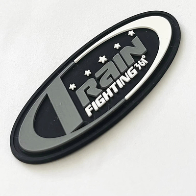 Niestandardowe gumy 3D Logo Etykieta PVC Embossed Graved Gumy Patch PVC Patches