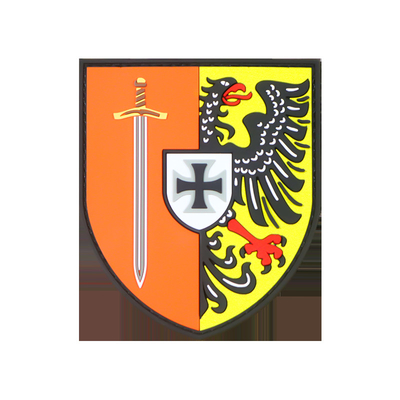 Wyróżniony plastryka gumowy PVC Logo 4mm grubość 3D Transfer ciepła Etykieta gumowa