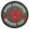 Naszywki haftowane w 75% z diagonalu Zombie Apocalypse Response Team