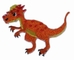 PMS Pantone Żelazko na naszywce Logo dinozaura Do czyszczenia na sucho 9C