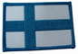 Flagi narodowe Niestandardowe haftowane naszywki Druk offsetowy PMS Zrównoważony