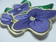 Offsetowa zrównoważona łatka haftowana w kwiaty 12C Zmywalna do odzieży Jeans