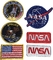 200mm USA NASA Patch Loop Fasteners Wojskowe naszywki haftowane