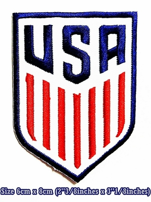 USA SCORE FOOTBALL Sport hafty Patch logo żelazko, szyć na tkaninie!