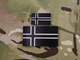 Flaga norweska IR Patch Pantone Color Twill Cordra Fabric 100% haft