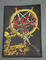 Slayer Music Band Duże tkane odznaki z tkaniny Pantone w kolorze metalicznym