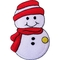 Świąteczny bałwan niestandardowy haftowany naszywka żelazko/przyszyć na dekoracji XMAS aplikacja odznaka
