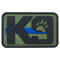 K9 Dog Morale łatka pcv taktyczna wojskowa godło odznaki hak z powrotem gumowa łatka
