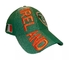 Bill3-D regulowany wyszywany czapek baseballowy Meksyk Listy kraju Emblemat Zielony z czerwonym