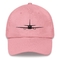 Wzornictwo samolotu wyszyte kapelusz w niebezpieczeństwie logo wyszyte czapka baseballowa