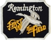 Remington Fire Arms Żelazko na łacie do haftu na ubrania 9x6cm